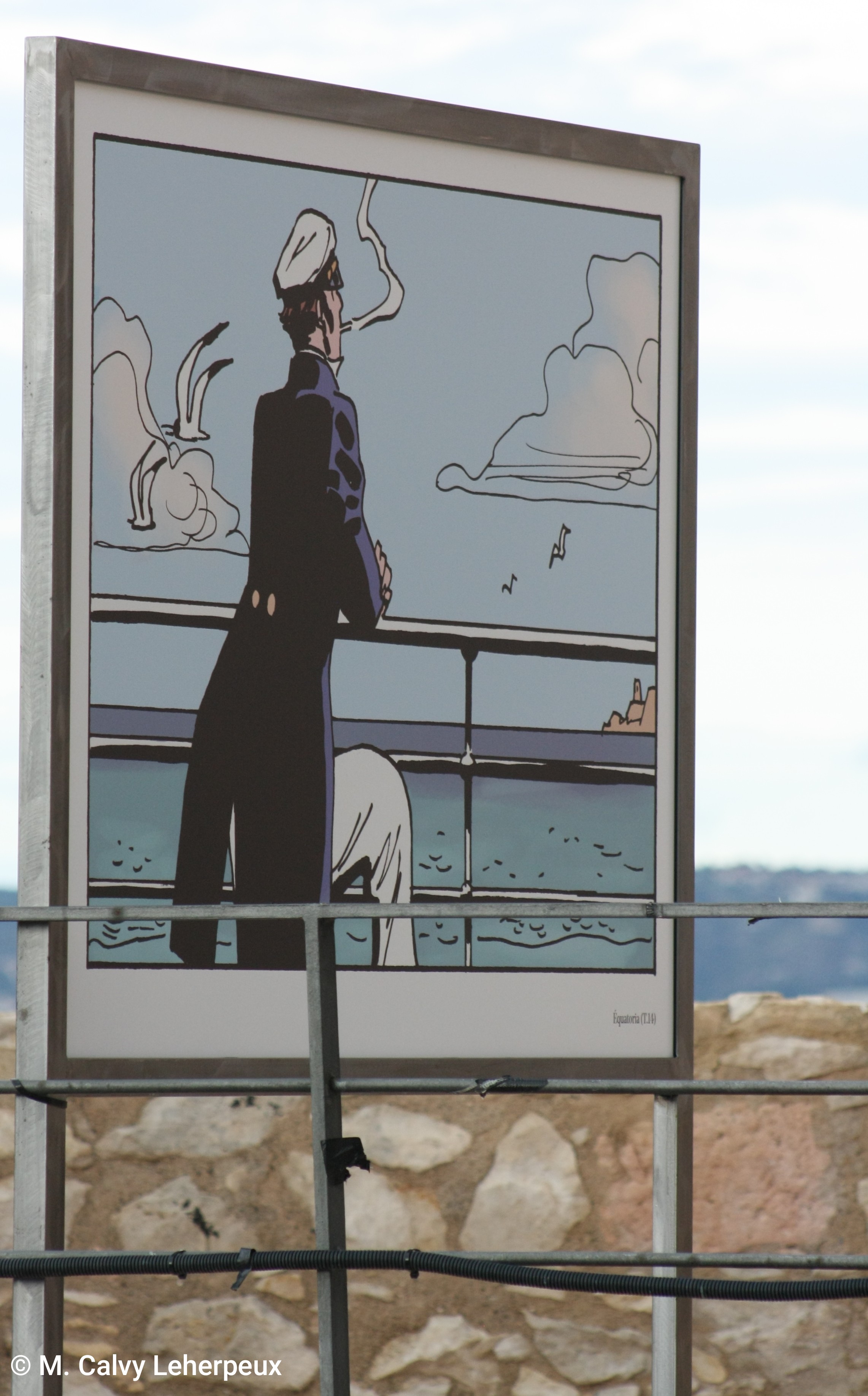 Photo d'une planche de Corto Maltese