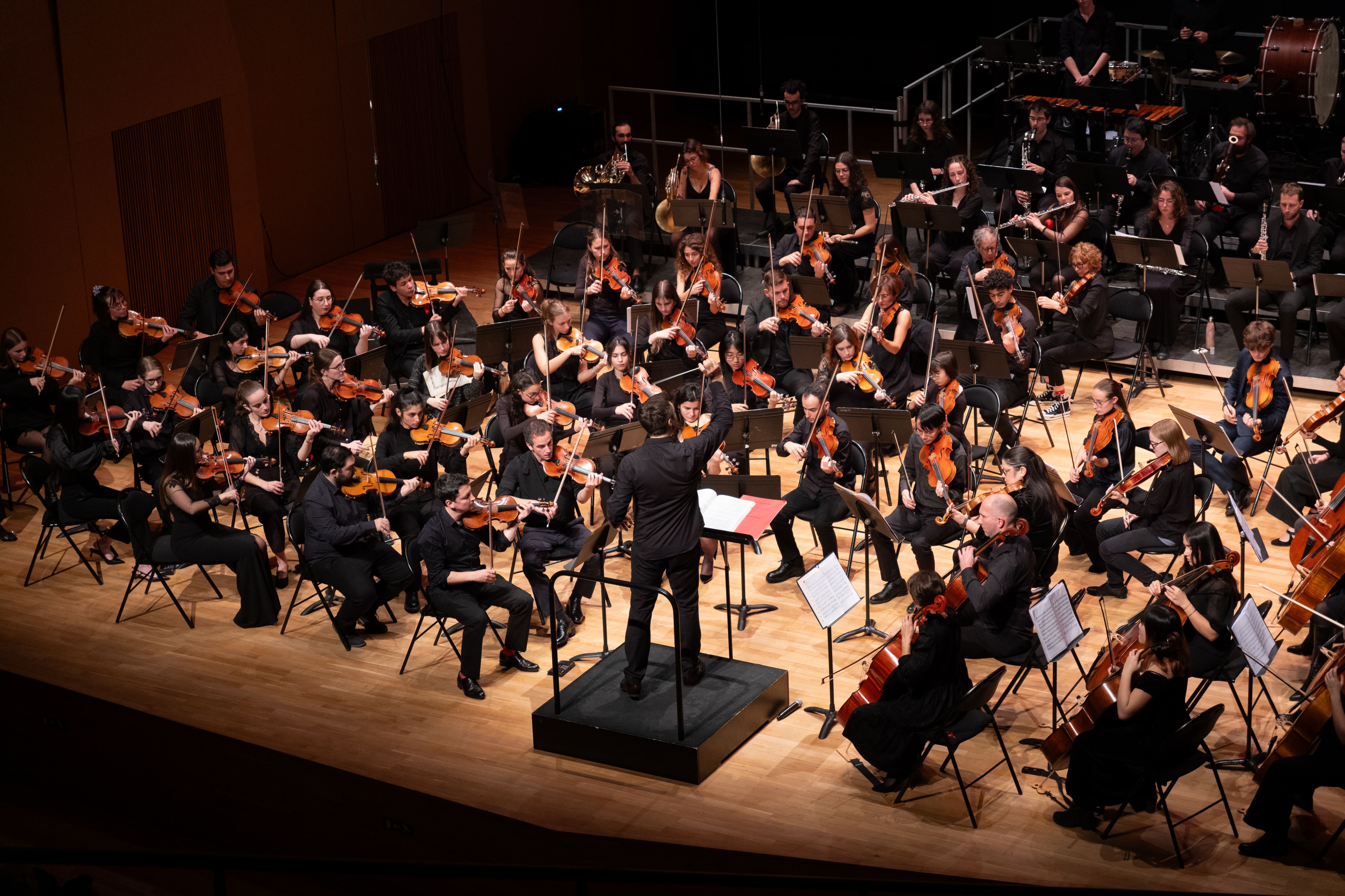 Photo de l'orchestre symphonique d'AMU