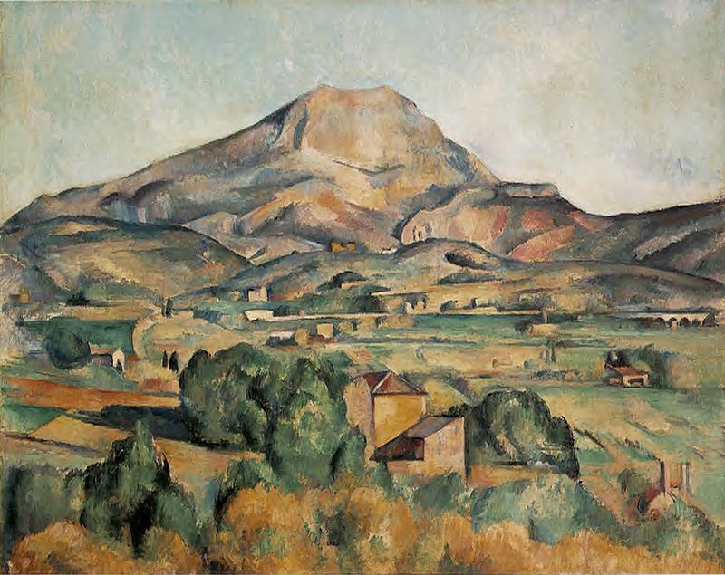 Peinture de la Sainte-Victoire par Paul Cézanne