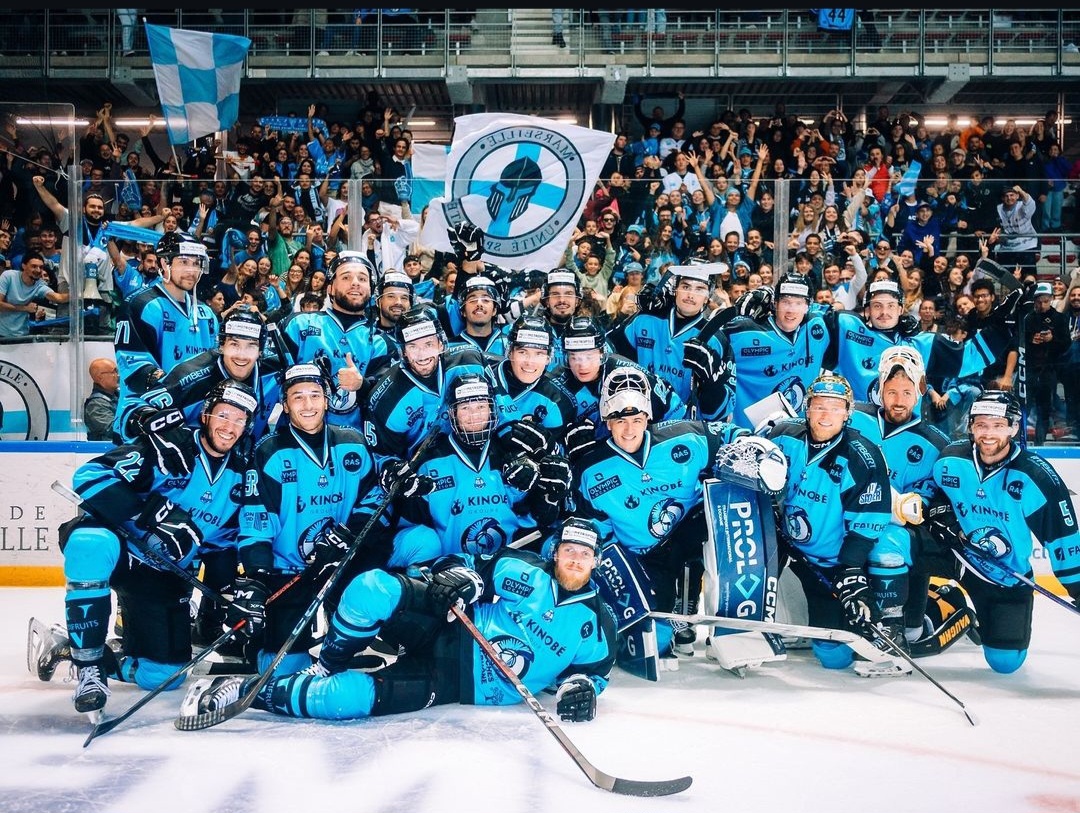 Photo de l'équipe de hockey les spartiates